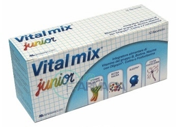 Vital mix Junior Energia per l'Organismo Tonico con Vitamina B 12 Flaconcini