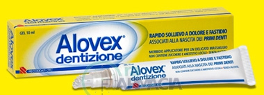 Alovex Linea Dentizione Gel Lenitivo Nascita Primi Dentini 10 ml