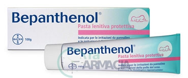 Bepanthenol Linea Bambini Pasta Protettiva Rigenerante Lenitiva 100 g