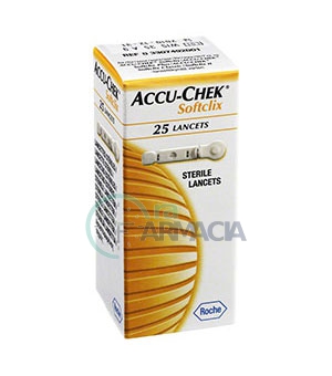 Accu-Chek Linea Controllo Glicemia SoftClix 25 Lancette Pungidito