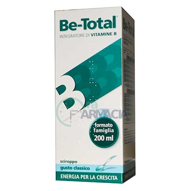 Betotal Plus Linea Bambini Sciroppo Integratore Vitamine B Gusto Classico 200 ml