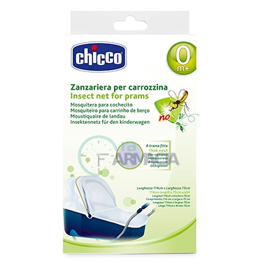 Chicco Linea Zanza No Protezione Delicata Insetti Zanzariera Carrozzina
