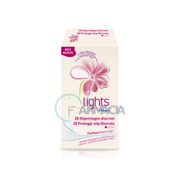 Tena Linea Lady Incontinenza Discreto 28 Assorbenti Proteggi-Slip 1 Goccia