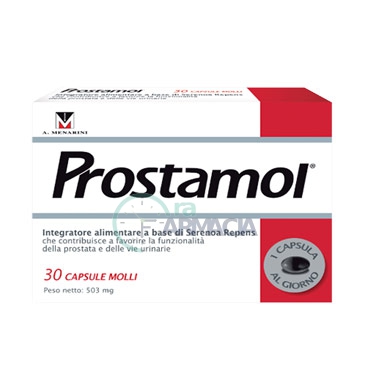 Menarini Linea Benessere Uomo Prostamol Integratore Alimentare 30 Capsule