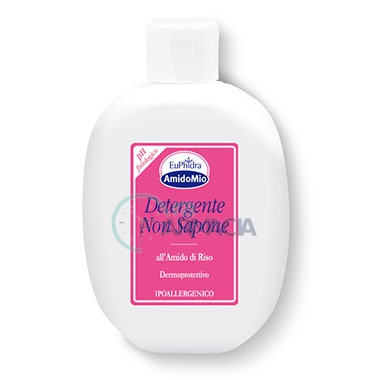 EuPhidra AmidoMio Linea Pelle Delicata Detergente non Sapone Amido di Riso 200ml