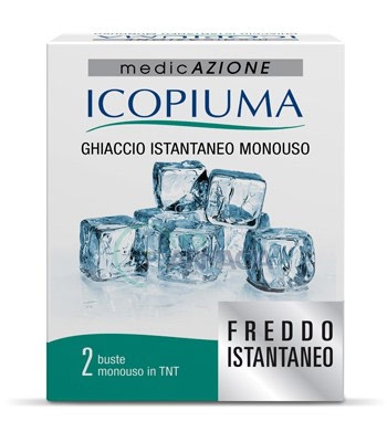 Desa Pharma Linea Dispositivi Medici Icopiuma Ghiaccio Istantaneo 2 Buste TNT