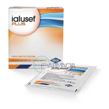 IBSA Linea Dispositivi Medici Ialuset Plus Crema Acido Ialuronico 10 Garze