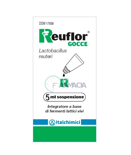 Italchimici Linea Intestino Sano Reuflor Gocce Integratore Alimentare 5 ml