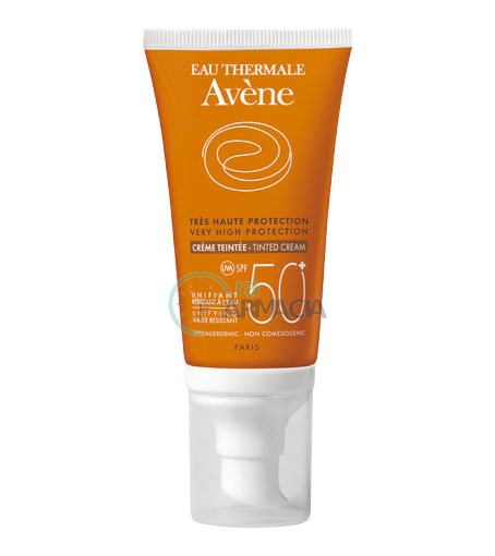 Avene Linea Solare Pelli Sensibili SPF50+ Crema Colorata Pelli Secche 50 ml