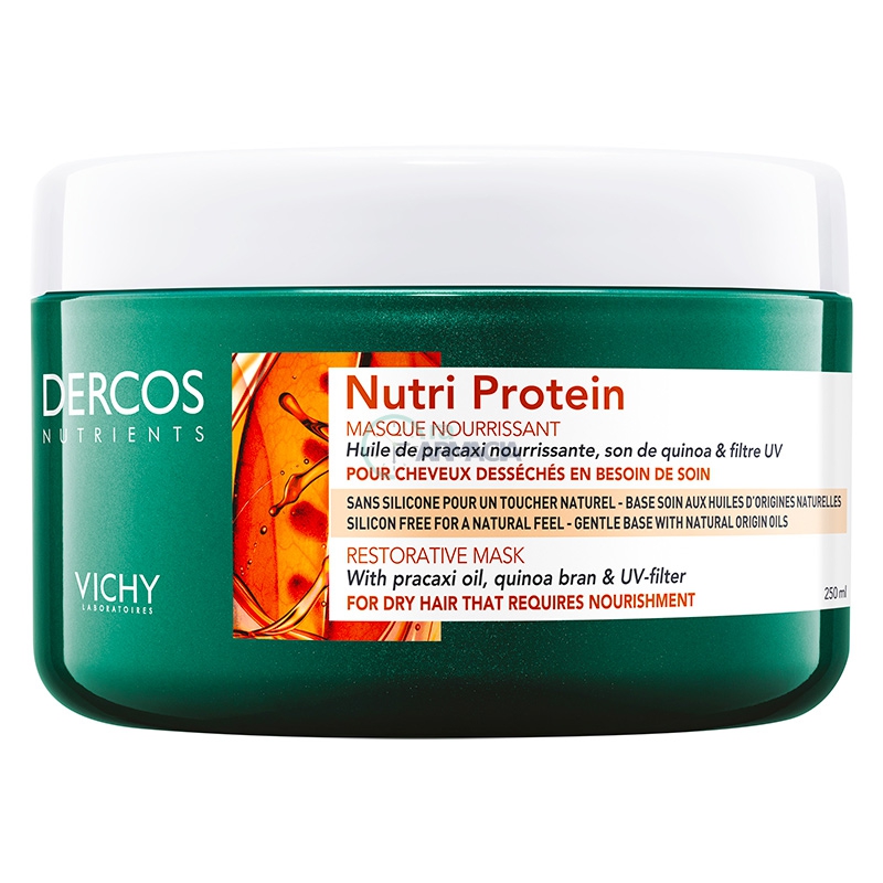 Dercos Linea Detox Nutrients Nutri Protein Maschera Ristrutturante 250 ml