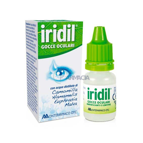 Montefarmaco Linea Dispositivi Medici Oftalmici Iridil� Gocce Oculari 10 ml