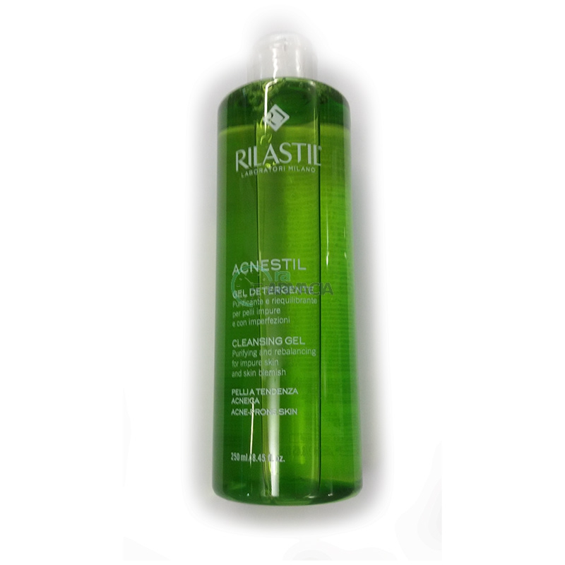 Rilastil Linea Acnestil Gel Detergente Viso Pelli Grasse e Sensibili 400 ml